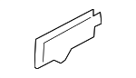 834123M000 - Body: Door Glass Holder for Hyundai Image