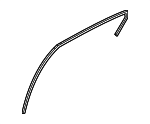 83530T1000 - Body: Run Channel for Hyundai Image