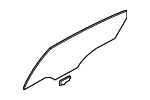 83410T1011 - Body: Door Glass for Hyundai Image