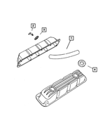 53032690AA - Engine 5.9L Eight Cylinder: Crankcase Vent Hose for Mopar Image