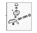 26401AG031 - Body: Master Cylinder for Subaru: Forester, Impreza, Legacy, Outback Image