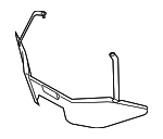 RRY500070 - Body: Valance Panel for Land Rover: LR3, Range Rover Sport Image