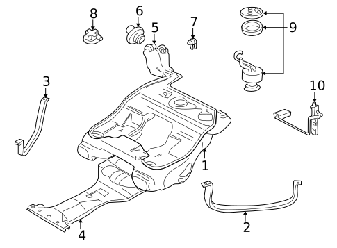 Fuel Pumps & Related Components for 2001 Volkswagen Passat #0