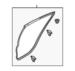 GHK173760B - : Door Weather-Strip for Mazda: 6 Image