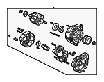 6311PGK505RM - : Alternator for Acura Image