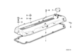 7119932073 - Engine: Spring Washer Black for BMW Image