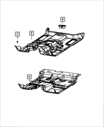 6MW45RN8AG - Interior Trim: Front Floor Carpet for Mopar Image