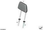 52207361317 - : Head Rest Cloth for BMW Image