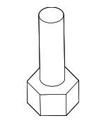 6437238000 - Body: Radiator Support Mount Bolt for Hyundai Image