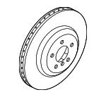 34107915321 - Brakes: Rotor for BMW Image