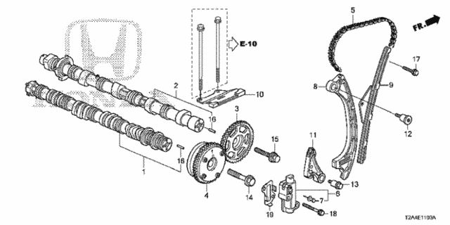Camshaft - Cam Chain (L4) for 2013 Honda Accord #0