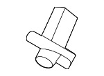 62224JG000 - Body: Outer Cover Retainer Bracket for Nissan Image