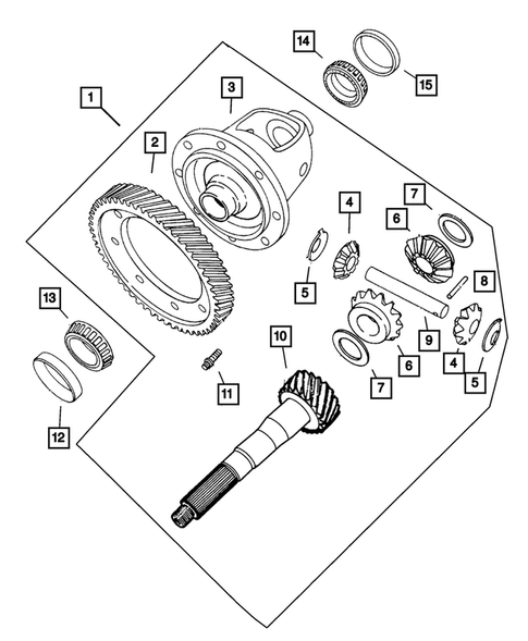 Differential for 2001 Dodge Neon #0