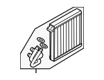 4H1898967 - : Evaporator Core for Audi: A6, A6 Quattro, A7 Quattro, A8 Quattro, RS7, S6, S7, S8 Image