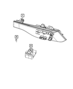 68347521AK - Electrical: Power Seat Switch for Mopar Image image