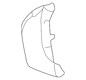 10274696 - Body: Seat Belt Cover for GM Image