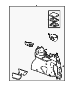 10445809 - Body: Side Trim Panel for Chevrolet: Venture Image