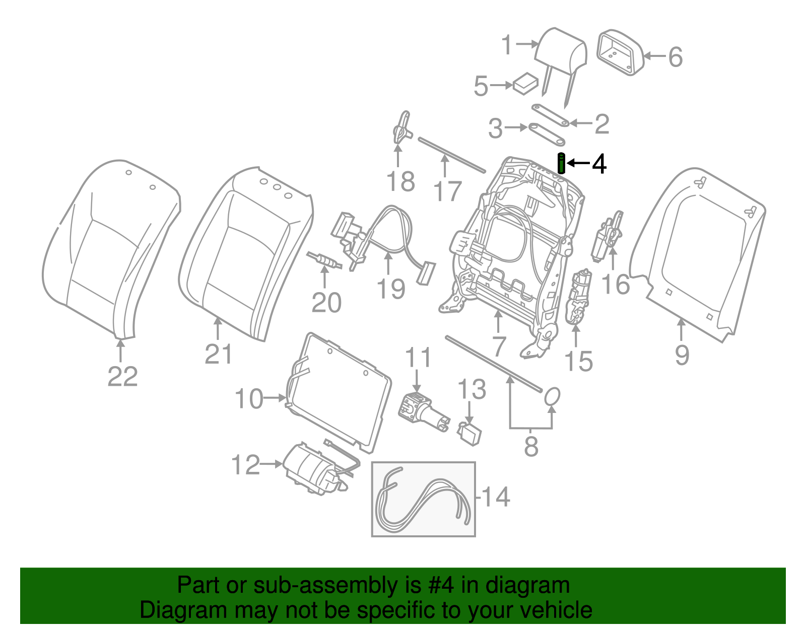 Headrest Guide - BMW (52-10-7-236-748)