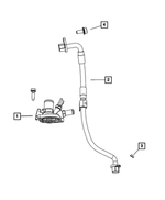 6107172AA - Cooling: Hex Flange Nut for Mopar Image