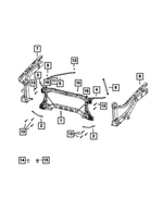 6506598AA - Cooling: Nut/rivet for Mopar Image