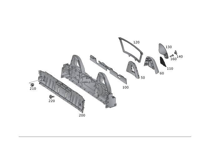 49905112 - Hardtop: Pan Head Screw for Mercedes-Benz Image image
