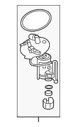 17048T20A00 - Fuel System: Fuel Filter for Honda Image