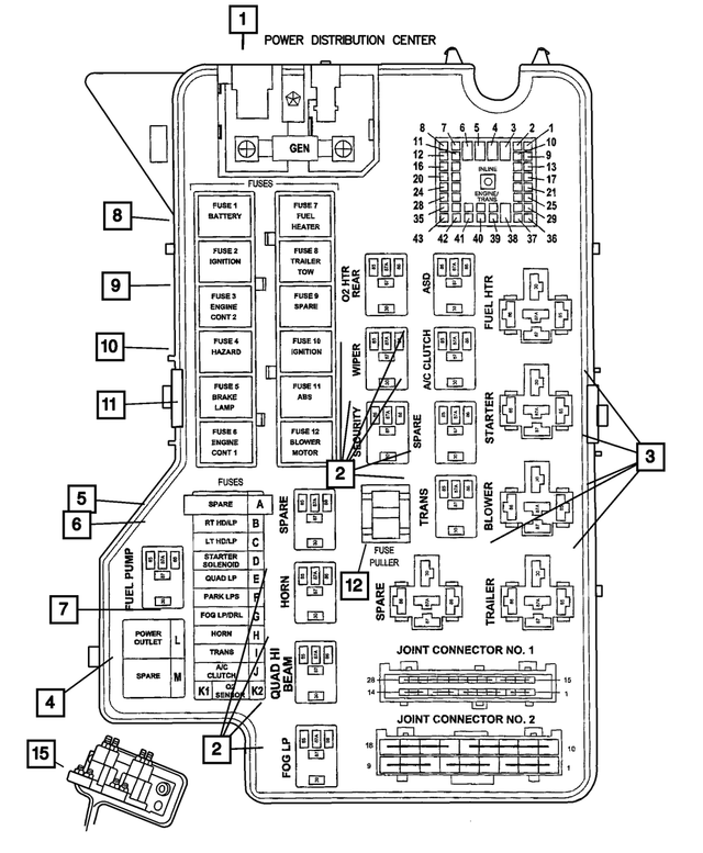 68188401AA - Electrical: Electrical Relay for Mopar Image