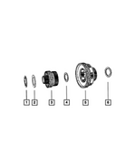 4799459 - Transmission: Needle Roller Thrust Bearing for Mopar Image