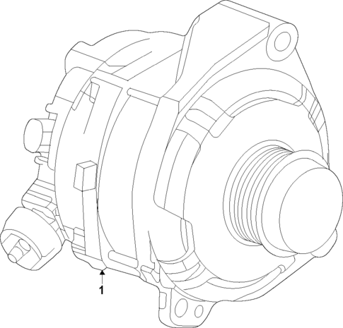 Alternator for 2024 Chevrolet Corvette #0