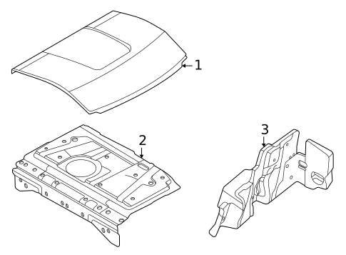 Package Shelf Trim for 2025 Porsche Taycan #0