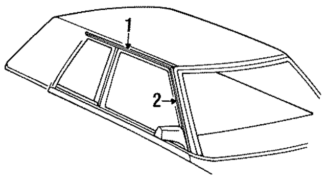 4398002 - Body: Molding for Mopar Image