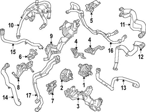 Hoses & Lines for 2026 Volvo EC40 #2