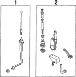 E92Z18A886A - Electrical: Manual Mast for Ford: Probe Image