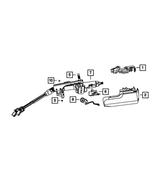 1GA13DK5AC - : Steering Column Shroud for Mopar Image