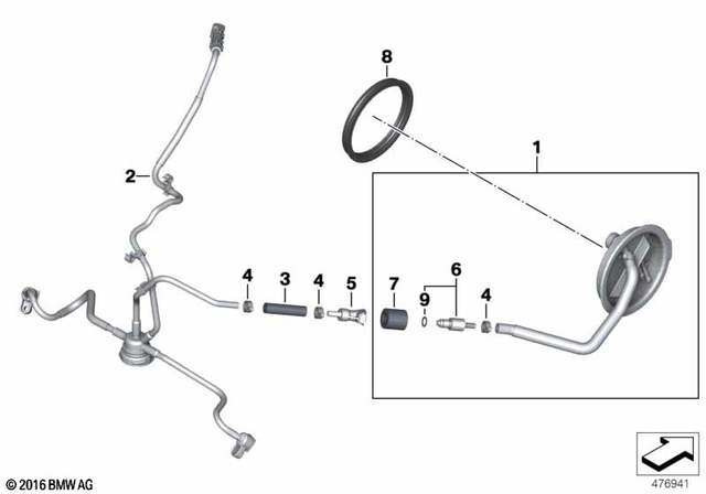 13537703172 - : Fuel Distributor for BMW-Motorrad Image