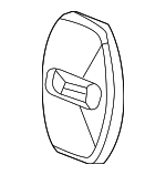 694150E010 - Body: Striker Cover for Lexus: CT200h, ES250, ES300, ES300h, ES330, ES350, GS300, GS350, GS430, GS450h, GS460, GX470, HS250h, IS F, IS250, IS350, LS430, LS460, LS600h, LX570, NX200t, NX250, NX300h, NX350, NX350h, NX450h+, RX350, RX450h, TX350, TX500h, TX550h+ Image