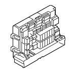 61149119445 - Electrical: Fuse &amp; Relay Box for BMW Image