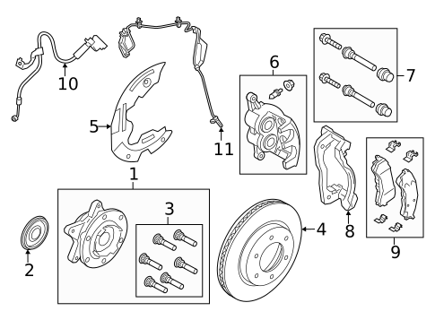 Drums & Rotors for 2025 Ford Ranger #0