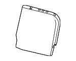 68299884AD - Body: Seat Back Pad for Ram: 1500 Image