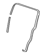 5F2Z16253A11AA - Body: Door Weather-strip for Ford: Freestar, Windstar | Mercury: Monterey Image