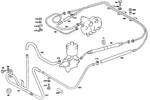 1074603724 - Steering: Cooling Pipe for Mercedes-Benz: 380SL, 380SLC, 450SL, 450SLC, 560SL Image
