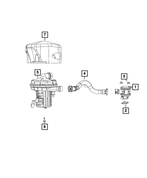 Air Pump for 2010 Dodge Caliber #0