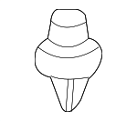 15149708 - Cooling System: Lower Panel Retainer for Cadillac: Escalade, Escalade ESV, Escalade EXT | Chevrolet: Avalanche 1500, Avalanche 2500, Colorado, Monte Carlo, Silverado 1500, Silverado 1500 Classic, Silverado 1500 HD, Silverado 1500 HD Classic, Silverado 2500, Silverado 2500 HD, Silverado 2500 HD Classic, Silverado 3500, Silverado 3500 Classic, Silverado 3500 HD, SSR, Suburban 1500, Suburban 2500, Tahoe | GMC: Canyon, Sierra 1500, Sierra 1500 Classic, Sierra 1500 HD, Sierra 1500 HD Classic, Sierra 2500, Sierra 2500 HD, Sierra 2500 HD Classic, Sierra 3500, Sierra 3500 Classic, Sierra 3500 HD, Yukon, Yukon XL 1500, Yukon XL 2500 | Hummer: H2 | Pontiac: Montana | Saturn: Relay, Sky Image