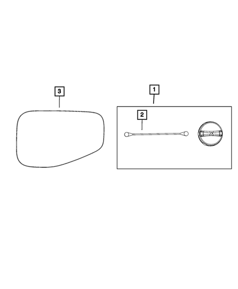 Fuel Tank Filler Tube for 2023 Jeep Gladiator #2