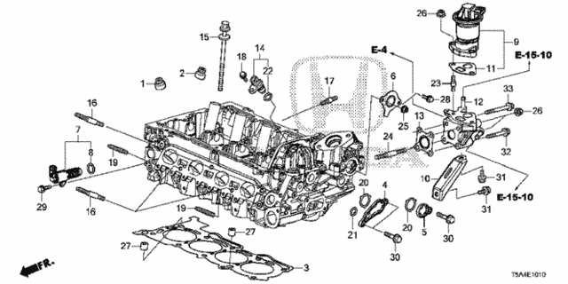 EGR Valve for 2016 Honda Fit #0