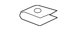 90331SD5003 - Body: Lower Grille U-Nut for Honda Image