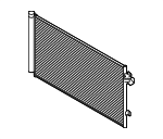 64539364258 - : Condenser for BMW: 530i, 540d xDrive, 540i Image