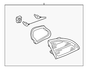 265502Y086 - : Tail Lamp Assembly for INFINITI: I30 Image