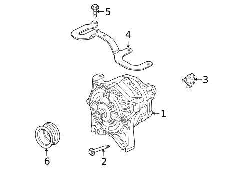 Alternator/Generator & Related Components for 2009 Lincoln Navigator #0