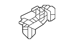 BCJH68162 - Body: Windshield Pillar Trim Clip for Mazda Image